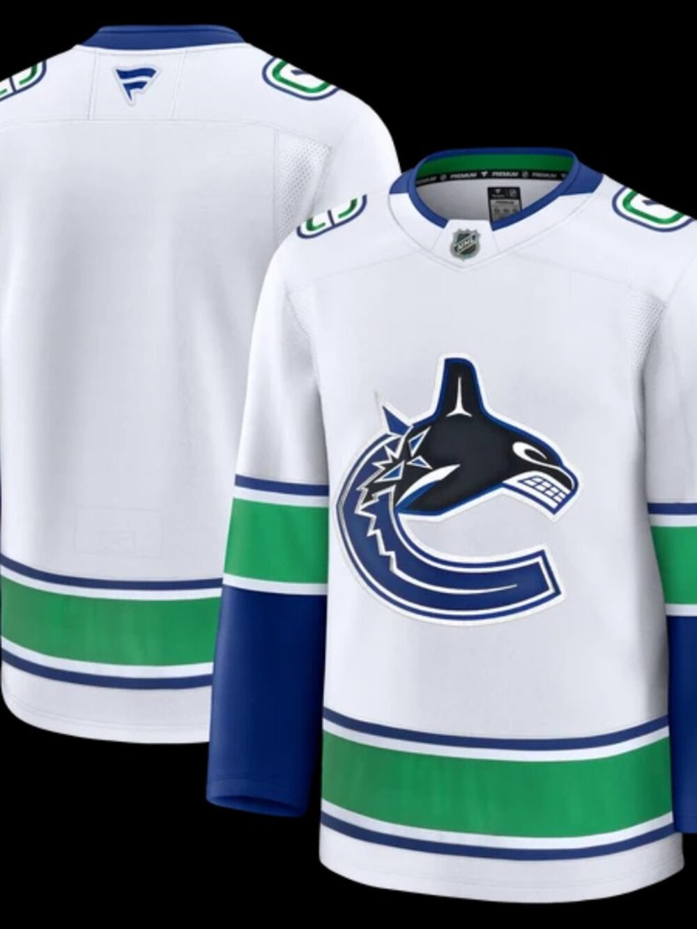 NWT Reebok Vancouver Canucks Womens Premier NHL Jersey White 2X